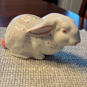 Tiffany & Co. Ceramic Rabbit Bank